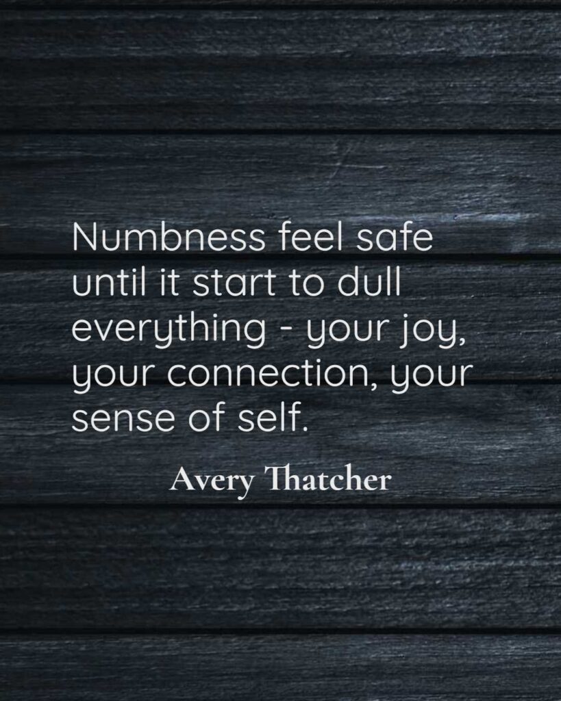Numbness feel safe until it start to dull everything - your joy, your connection, your sense of self. What to Do When You're'Fine' but Not Okay